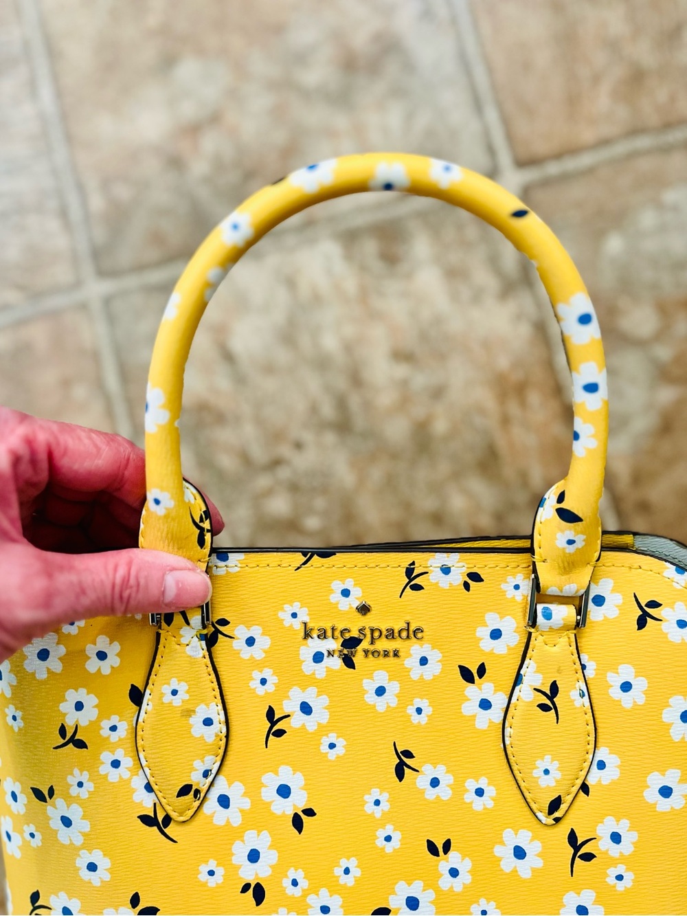 Kate Spade New York Darcy Small Fleurette Floral Satchel (Style WKRO0434 NWOT - Picture 12 of 16